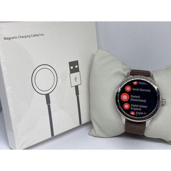 Fossil Gen 3 Authentic Genuine Smart Watch Custom Band FTW6003 DC745 - Picture 1 of 12